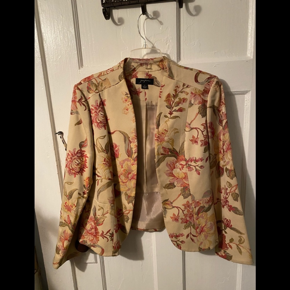 Floral Blazer